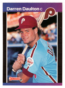 Darren Daulton - Philadelphia Phillies (MLB Baseball Card) 1989 Donruss # 549 Mint