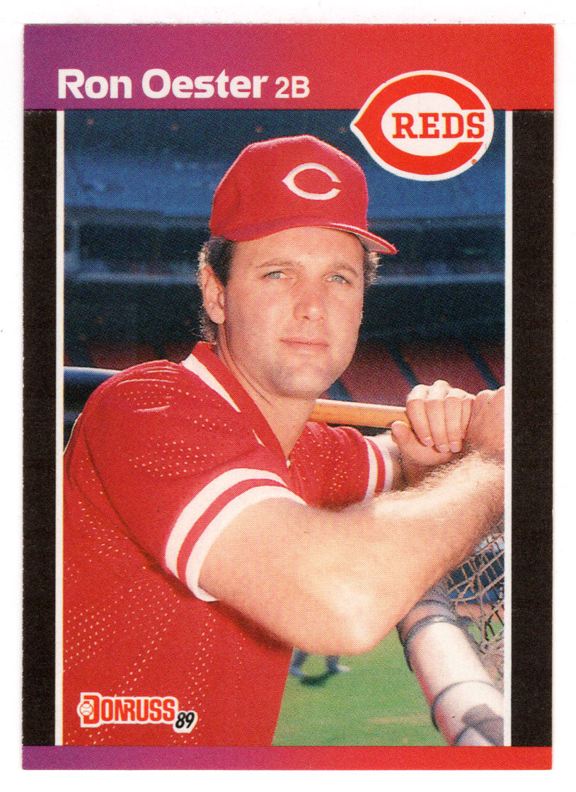 Ron Oester - Cincinnati Reds (MLB Baseball Card) 1989 Donruss # 553 Mint