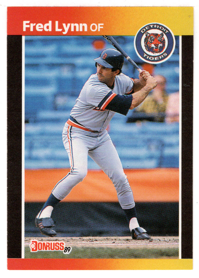 Fred Lynn - Detroit Tigers (MLB Baseball Card) 1989 Donruss # 563 Mint