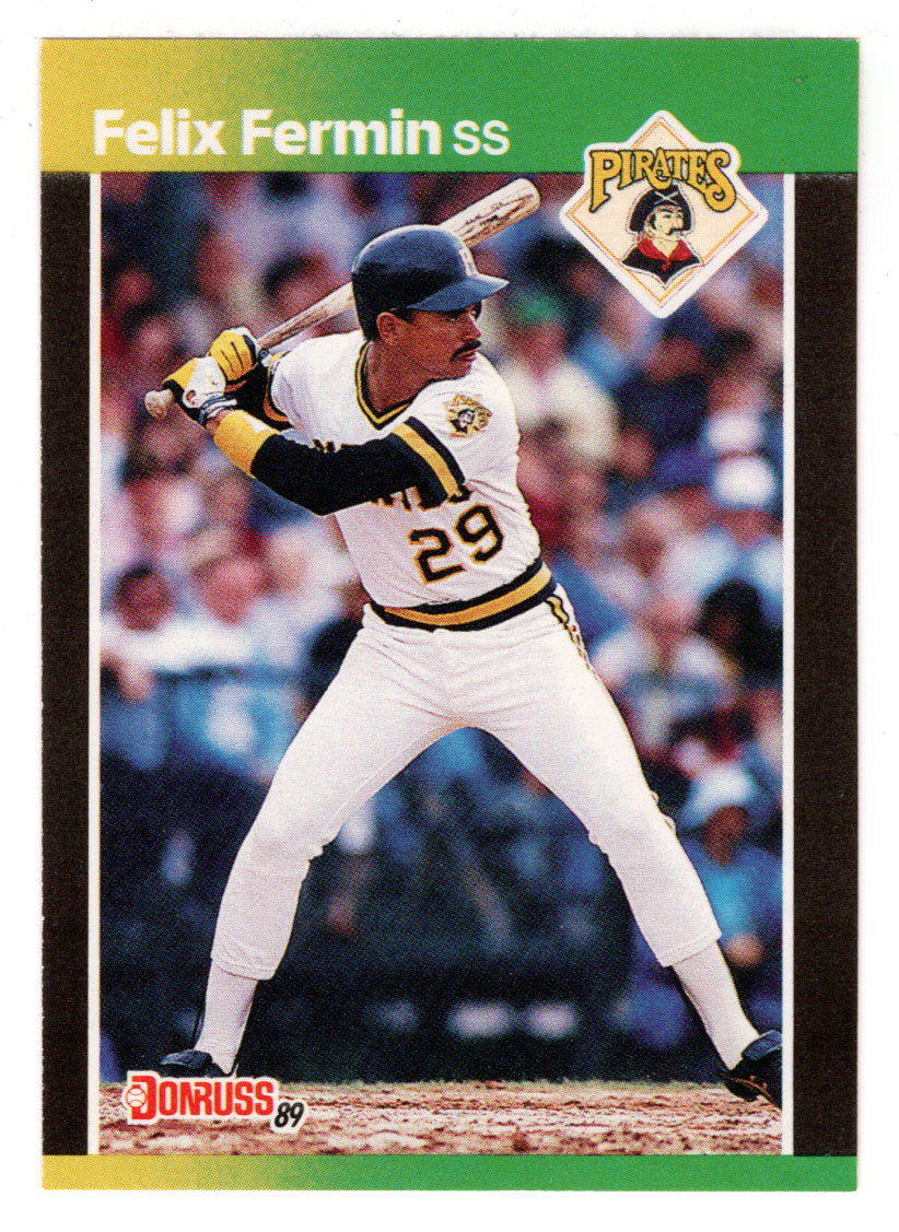 Felix Fermin - Cleveland Indians (MLB Baseball Card) 1989 Donruss # 565 Mint
