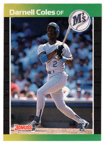 Darnell Coles - Seattle Mariners (MLB Baseball Card) 1989 Donruss # 566 Mint