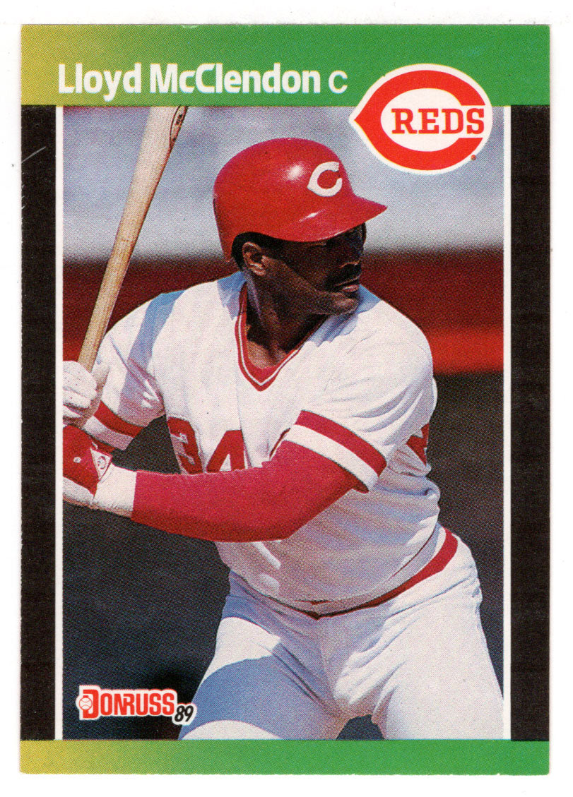 Lloyd McClendon - Cincinnati Reds (MLB Baseball Card) 1989 Donruss # 595 Mint