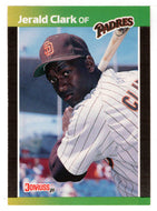 Jerald Clark RC - San Diego Padres (MLB Baseball Card) 1989 Donruss # 599 Mint
