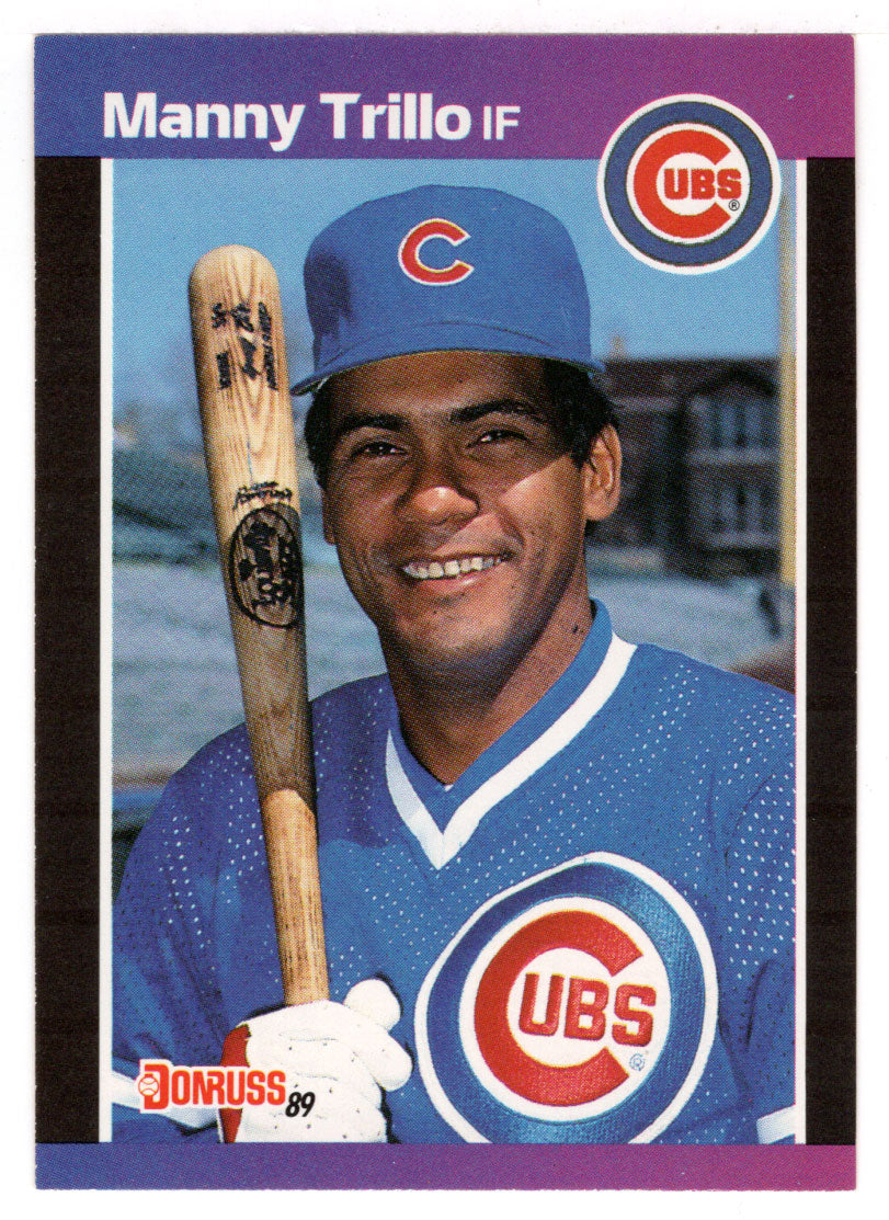 Manny Trillo - Chicago Cubs (MLB Baseball Card) 1989 Donruss # 608 Mint