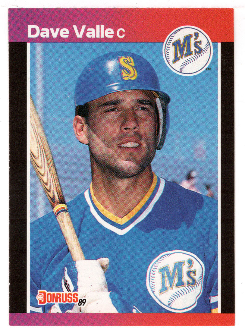 Dave Valle - Seattle Mariners (MLB Baseball Card) 1989 Donruss # 614 Mint