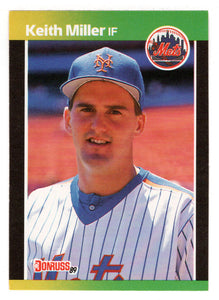 Keith A. Miller - New York Mets (MLB Baseball Card) 1989 Donruss # 623 Mint