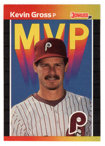 Kevin Gross - Philadelphia Phillies (MLB Baseball Card) 1989 Donruss Bonus MVP's # BC-12 Mint