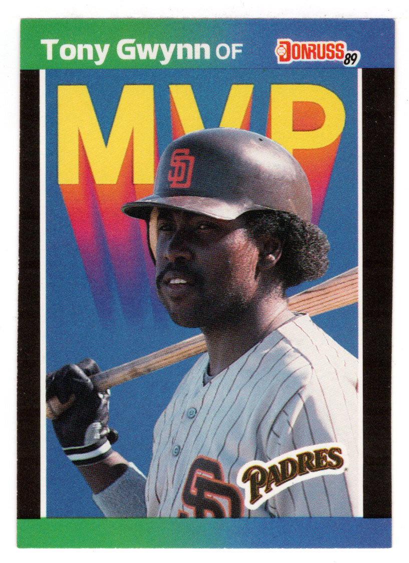 Tony Gwynn - San Diego Padres (MLB Baseball Card) 1989 Donruss Bonus MVP's # BC-20 Mint