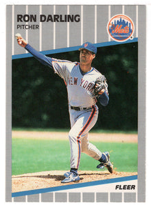 Ron Darling - New York Mets (MLB Baseball Card) 1989 Fleer # 32 Mint