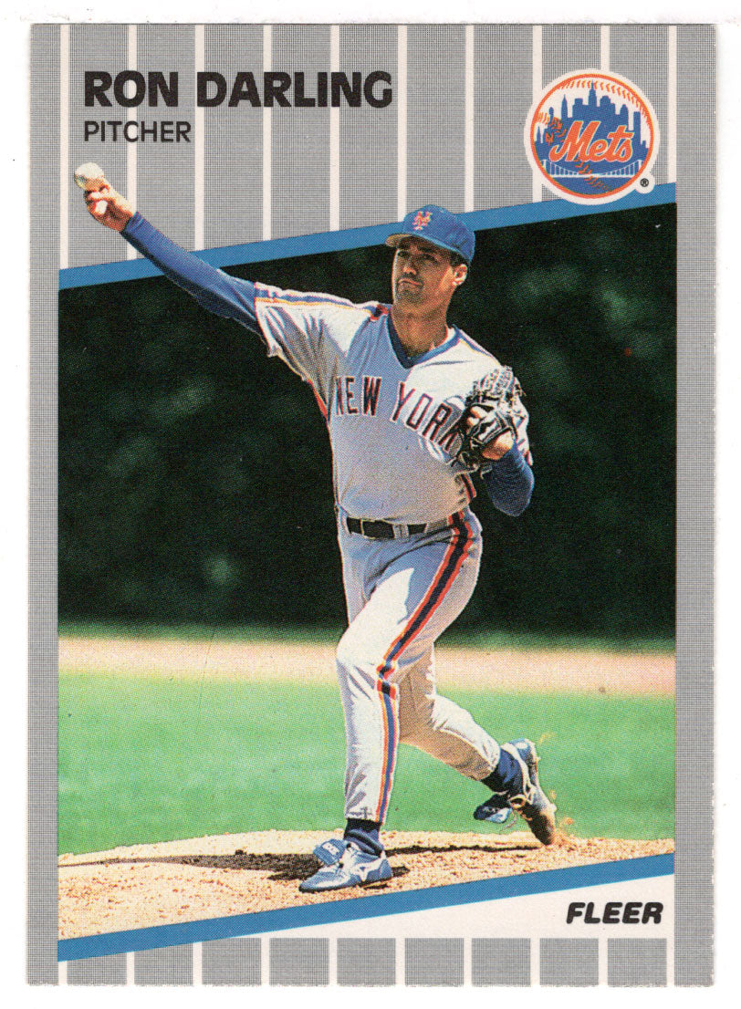 Ron Darling - New York Mets (MLB Baseball Card) 1989 Fleer # 32 Mint