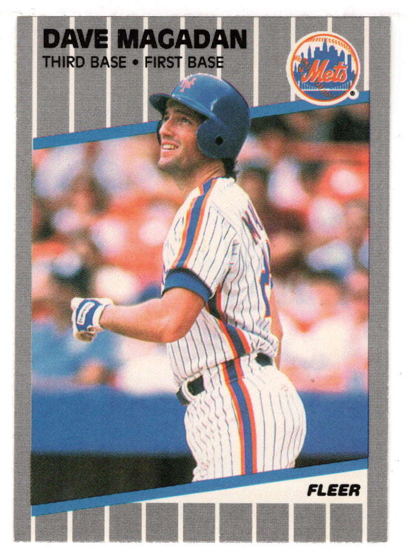 Dave Magadan - New York Mets (MLB Baseball Card) 1989 Fleer # 41 Mint