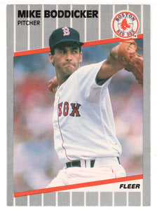 Mike Boddicker - Boston Red Sox (MLB Baseball Card) 1989 Fleer # 80 Mint