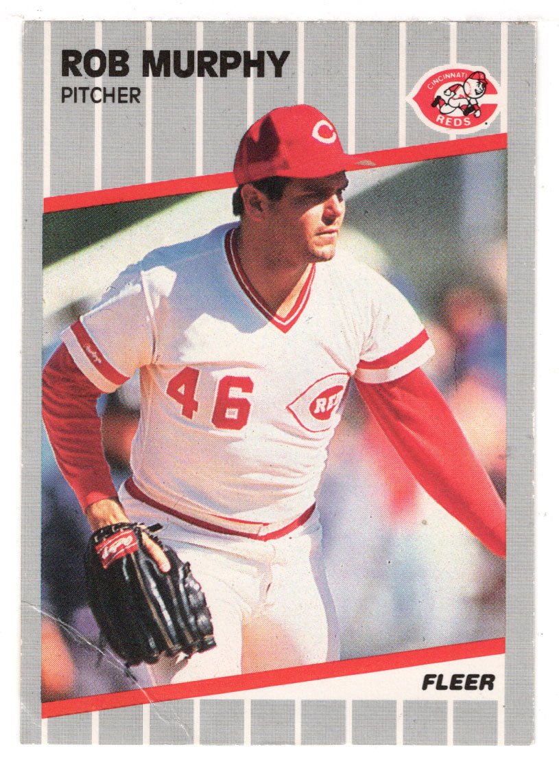 Rob Murphy - Cincinnati Reds (MLB Baseball Card) 1989 Fleer # 165 Mint