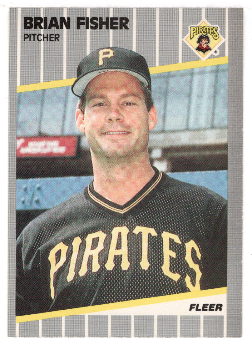 Brian Fisher - Pittsburgh Pirates (MLB Baseball Card) 1989 Fleer # 209 Mint