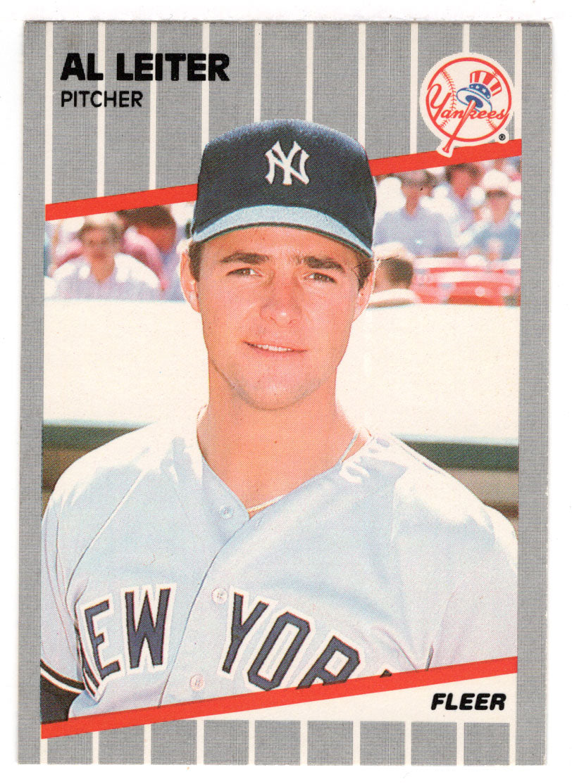 Al Leiter - New York Yankees (MLB Baseball Card) 1989 Fleer # 257 Mint