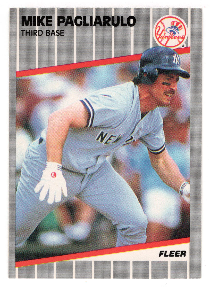 Mike Pagliarulo - New York Yankees (MLB Baseball Card) 1989 Fleer # 262 Mint