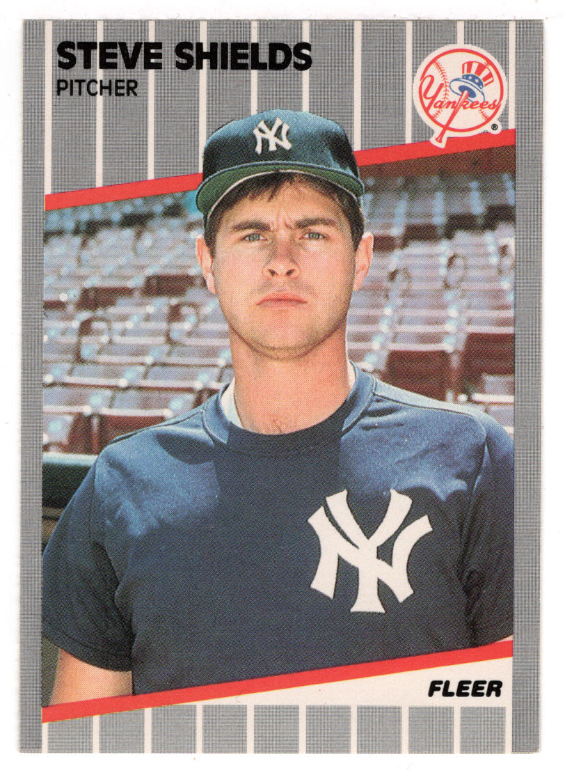 Steve Shields - New York Yankees (MLB Baseball Card) 1989 Fleer # 269 Mint