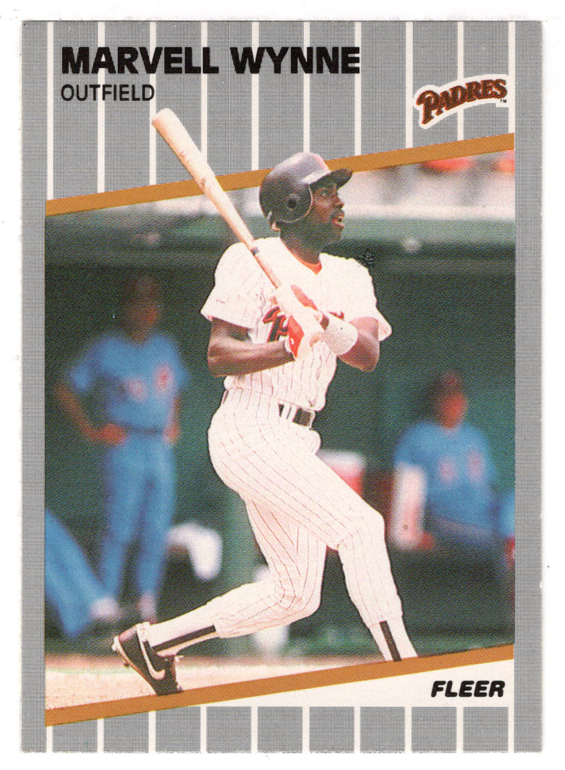 Marvell Wynne - San Diego Padres (MLB Baseball Card) 1989 Fleer # 322 Mint