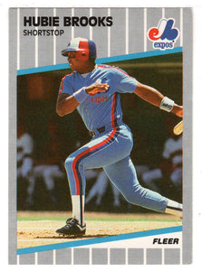 Hubie Brooks - Montreal Expos (MLB Baseball Card) 1989 Fleer # 371 Mint