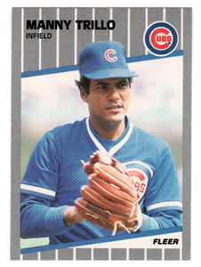 Manny Trillo - Chicago Cubs (MLB Baseball Card) 1989 Fleer # 440 Mint