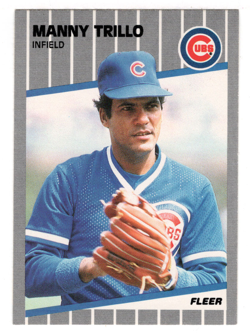 Manny Trillo - Chicago Cubs (MLB Baseball Card) 1989 Fleer # 440 Mint