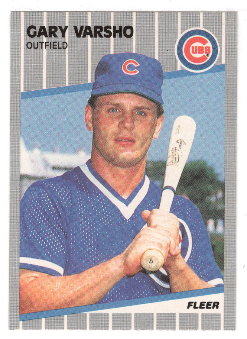 Gary Varsho - Chicago Cubs (MLB Baseball Card) 1989 Fleer # 441 Mint