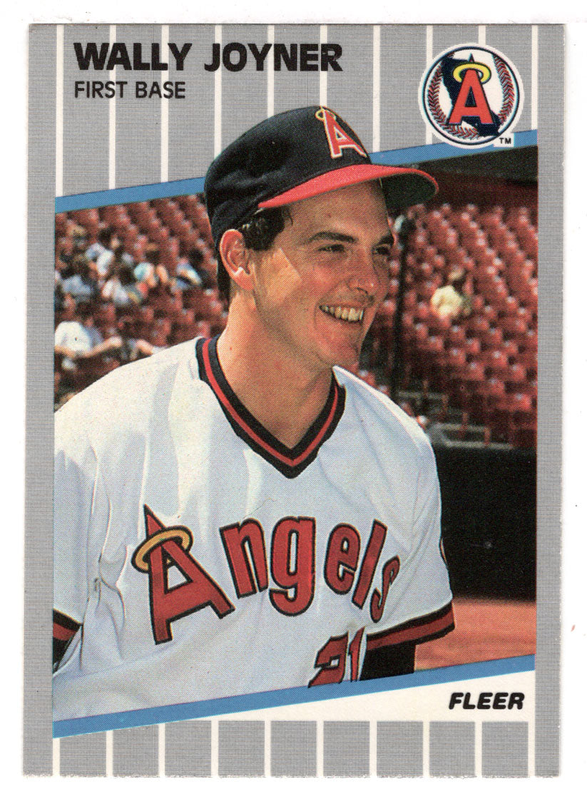 Wally Joyner - California Angels (MLB Baseball Card) 1989 Fleer # 481 Mint