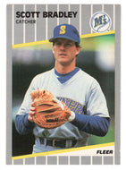 Scott Bradley - Seattle Mariners (MLB Baseball Card) 1989 Fleer # 540 Mint