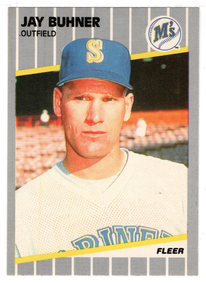 Jay Buhner - Seattle Mariners (MLB Baseball Card) 1989 Fleer # 542