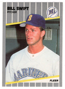 Bill Swift - Seattle Mariners (MLB Baseball Card) 1989 Fleer # 560 Mint