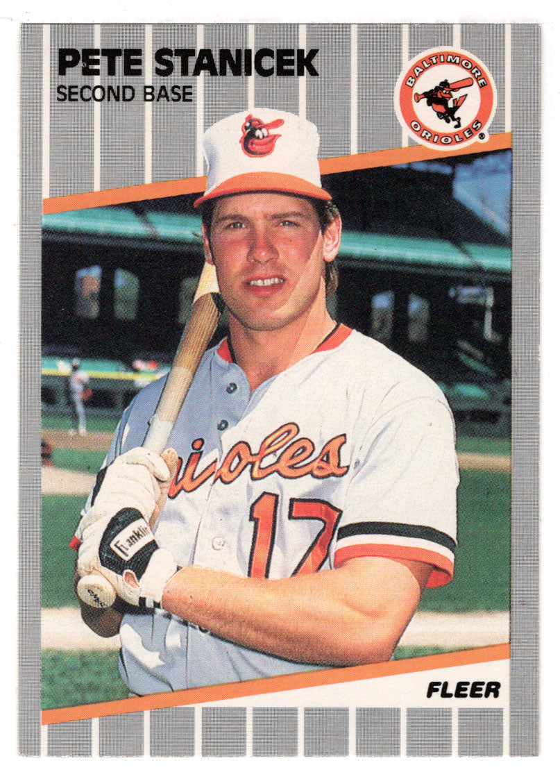 Pete Stanicek - Baltimore Orioles (MLB Baseball Card) 1989 Fleer # 622 Mint