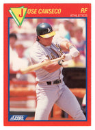 Jose Canseco - Oakland Athletics (MLB Baseball Card) 1989 Score Hottest 100 Stars # 1 Mint
