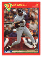 Dave Winfield - New York Yankees (MLB Baseball Card) 1989 Score Hottest 100 Stars # 3 Mint