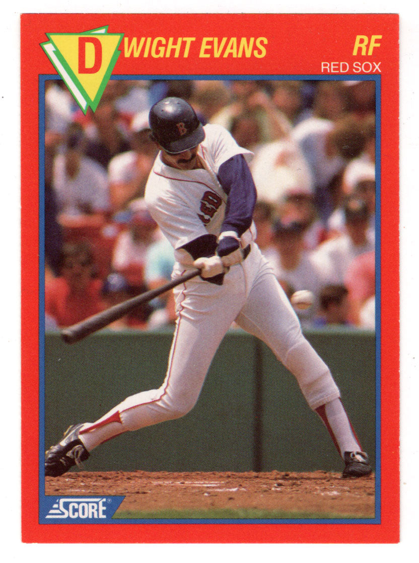 Dwight Evans - Boston Red Sox (MLB Baseball Card) 1989 Score Hottest 100 Stars # 8 Mint