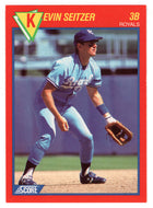 Kevin Seitzer - Kansas City Royals (MLB Baseball Card) 1989 Score Hottest 100 Stars # 17 Mint