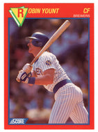 Robin Yount - Milwaukee Brewers (MLB Baseball Card) 1989 Score Hottest 100 Stars # 28 Mint