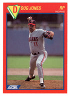 Doug Jones - Cleveland Indians (MLB Baseball Card) 1989 Score Hottest 100 Stars # 41 Mint