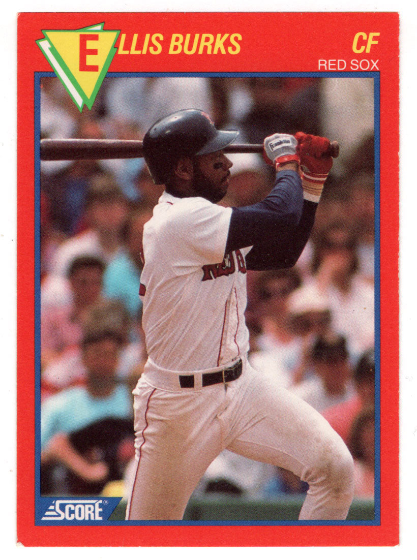Ellis Burks - Boston Red Sox (MLB Baseball Card) 1989 Score