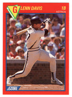 Glenn Davis - Houston Astros (MLB Baseball Card) 1989 Score Hottest 100 Stars # 46 Mint