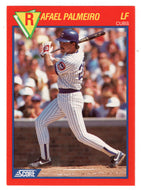 Rafael Palmeiro - Texas Rangers (MLB Baseball Card) 1989 Score Hottest 100 Stars # 56 Mint