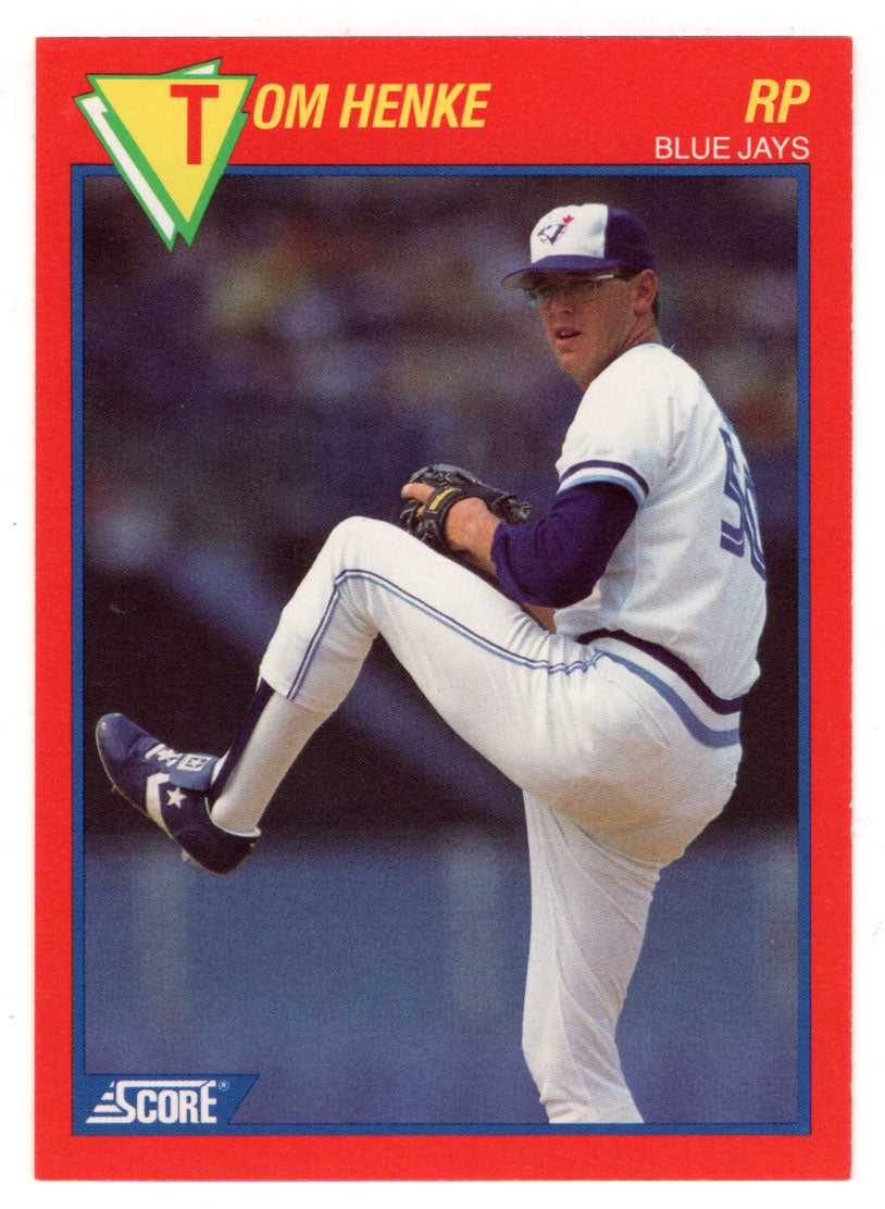 Tom Henke - Toronto Blue Jays (MLB Baseball Card) 1989 Score Hottest 100 Stars # 63 Mint