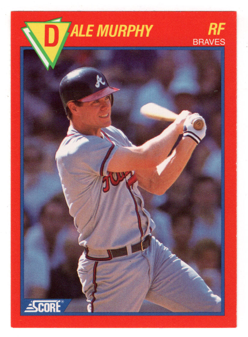 Dale Murphy - Atlanta Braves (MLB Baseball Card) 1989 Score