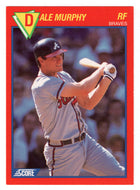 Dale Murphy - Atlanta Braves (MLB Baseball Card) 1989 Score Hottest 100 Stars # 66 Mint