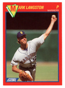 Mark Langston - Seattle Mariners (MLB Baseball Card) 1989 Score Hottest 100 Stars # 67 Mint