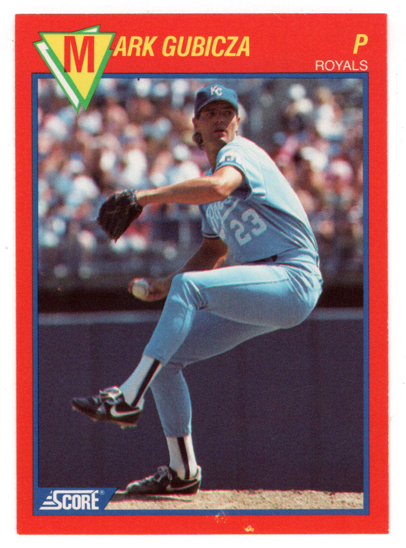 Mark Gubicza - Kansas City Royals (MLB Baseball Card) 1989 Score Hottest 100 Stars # 69 Mint