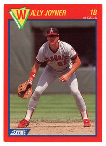Wally Joyner - California Angels (MLB Baseball Card) 1989 Score Hottest 100 Stars # 73 Mint