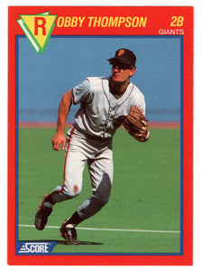 Robby Thompson - San Francisco Giants (MLB Baseball Card) 1989 Score Hottest 100 Stars # 84 Mint