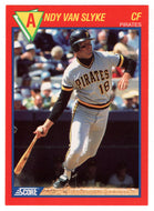 Andy Van Slyke - Pittsburgh Pirates (MLB Baseball Card) 1989 Score Hottest 100 Stars # 92 Mint