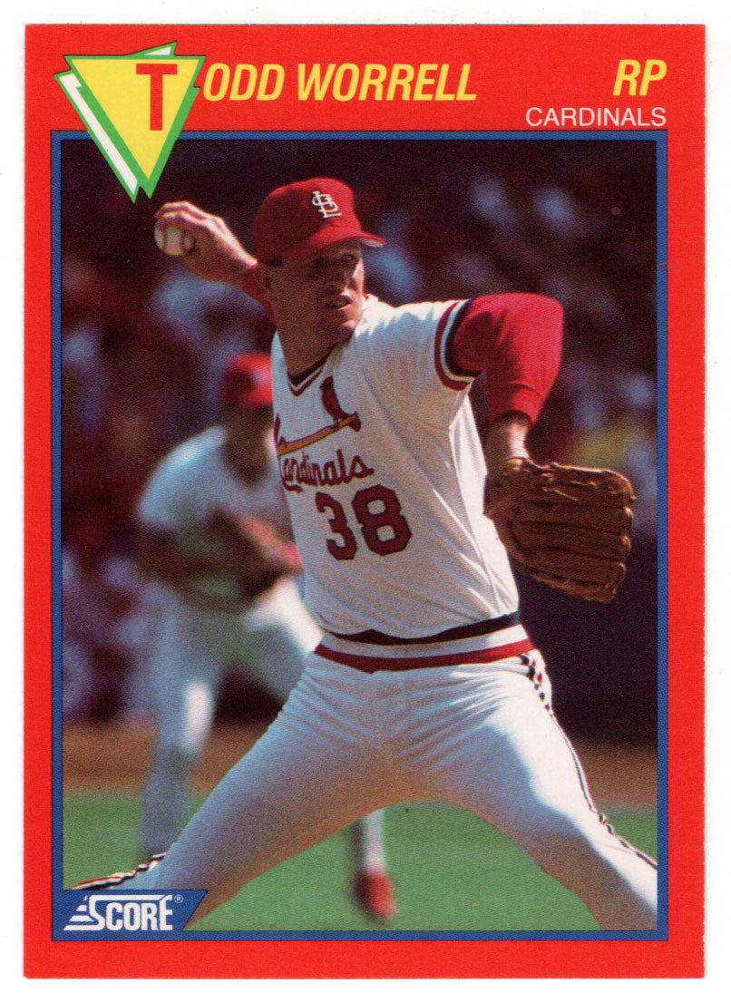 Todd Worrell - St. Louis Cardinals (MLB Baseball Card) 1989 Score Hottest 100 Stars # 94 Mint
