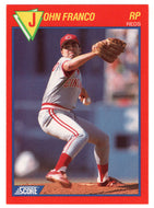 John Franco - Cincinnati Reds (MLB Baseball Card) 1989 Score Hottest 100 Stars # 97 Mint